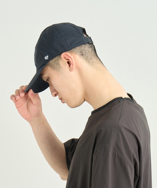 NANGA（ナンガ）の「NANGA×47 AURORA TEX CAP / ナンガ×47 オーロラテックスキャップ（キャップ・メンズ・ネイビー/ブラウン/ブラック/カーキ/アイボリー/グレー系その他/ブラウン系その他・FREE）」の21枚目の写真