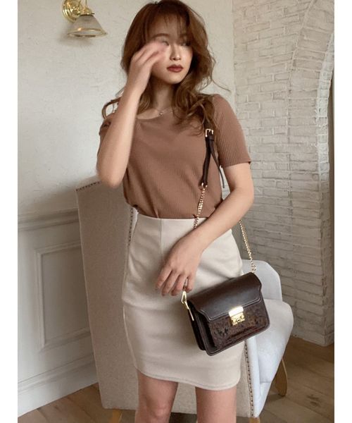 RESEXXY（リゼクシー）の「切替ハンドバッグ（ハンドバッグ・レディース・ブラック/ブラウン・FREE）」の9枚目の写真