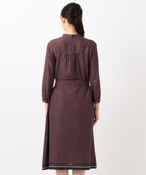 J.PRESS Ladies(J.プレス レディス)の「【洗える】ジオメトリックプリント ワンピース(ワンピース・レディース・グレー系5/ネイビー系5・XS)」の13枚目の写真