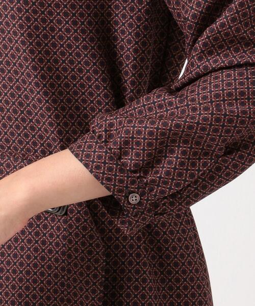 J.PRESS Ladies(J.プレス レディス)の「【洗える】ジオメトリックプリント ワンピース(ワンピース・レディース・グレー系5/ネイビー系5・XS)」の11枚目の写真