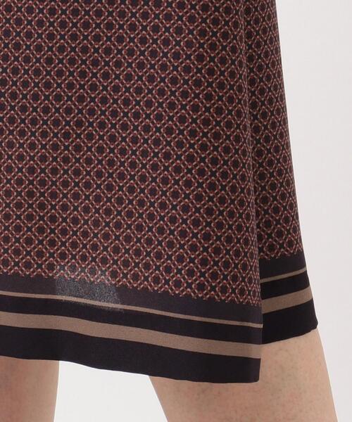 J.PRESS Ladies(J.プレス レディス)の「【洗える】ジオメトリックプリント ワンピース(ワンピース・レディース・グレー系5/ネイビー系5・XS)」の7枚目の写真