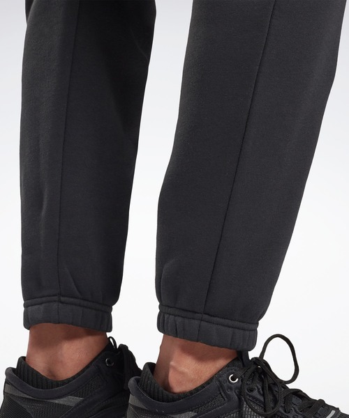 Reebok(リーボック)の「スタジオ レストラティブ フリース パンツ / Studio Restorative Fleece Pants(スウェットパンツ・レディース・ブラック・LARGE/MEDIUM/X-LARGE/SMALL)」の6枚目の写真