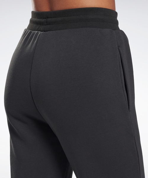 Reebok(リーボック)の「スタジオ レストラティブ フリース パンツ / Studio Restorative Fleece Pants(スウェットパンツ・レディース・ブラック・LARGE/MEDIUM/X-LARGE/SMALL)」の5枚目の写真