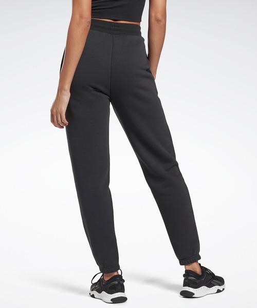 Reebok(リーボック)の「スタジオ レストラティブ フリース パンツ / Studio Restorative Fleece Pants(スウェットパンツ・レディース・ブラック・LARGE/MEDIUM/X-LARGE/SMALL)」の2枚目の写真