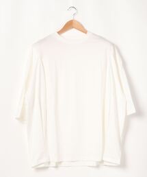 STYLEBLOCK | シルケット風天竺タックオーバーサイズビッグシルエットTシャツカットソー(Tシャツ/カットソー)