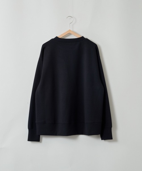 cepo(セポ)の「ポンチスリットクルーネックスウェット(スウェット・レディース・ブラック/オフホワイト/サックスブルー/モカ・M)」の8枚目の写真