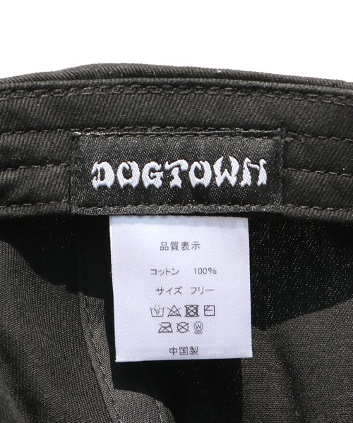 DOGTOWN（ドッグタウン）の「DOGTOWN/ドッグタウン DOGTOWN Gonz Twill 6P CAP キャップ（キャップ・メンズ・ブラック×ブルー/ブラック×ホワイト・FREE）」の6枚目の写真
