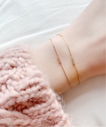 う*こ様 【美品！未着用】AHKAH アミュレット ブレスレット 18Kイエロー う*こ様 【美品！未着用】AHKAH アミュレット ブレスレット 18K