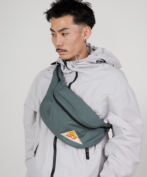 KELTY（ケルティ）の「KELTY/ケルティ MINI FANNY ボディバッグ アウトドア ストリート カジュアル お出かけ 2026年 夏 夏服（ボディバッグ/ウエストポーチ・メンズ・ブラック/ブラウン/レオパード/ネイビー/タン/サンドベージュ/ライトグリーン/グレー/セージグリーン/モカ/マスタード・ONE SIZE）」の14枚目の写真