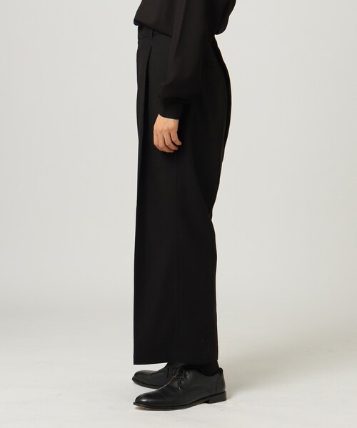 tk.TAKEO KIKUCHI(ティーケータケオキクチ)の「TR起毛スーパーワイドパンツ(その他パンツ・メンズ・ブラック/ブラウン系その他/モスグリーン・02/03)」の15枚目の写真