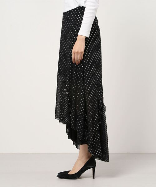 Ririnです☆【美品】ALLSAINTS(オールセインツ)スカート ALLSAINTS（オールセインツ）の「ILIA DOT SKIRT | ILIA DOT