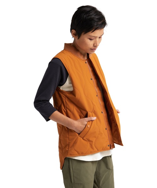 BURTON バートン アウター ベスト リバーシブル 新品 未使用 セール】キルティング ベスト（ベスト）｜BURTON（バートン）の