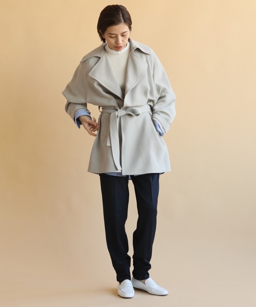 chi〜！！ 新品IENA アセテートコットンショートコート IENA アウター アセテートコットンショートコート◇ : ZOZOTOWN