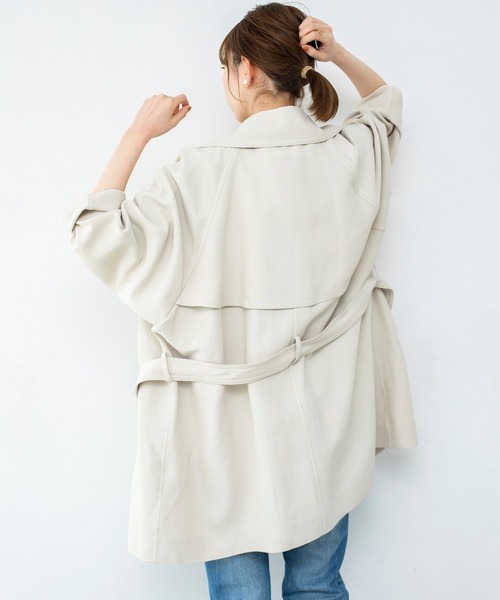 IENA アセテートコットンショートコート IENA アウター アセテートコットンショートコート◇ : ZOZOTOWN