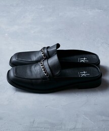 tk.TAKEO KIKUCHI | ローファーミュール(サンダル)