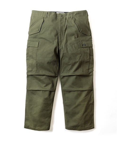 68&brothers(シックスティエイトアンドブラザーズ)の「Heavy weight Chino Cargo Pants(カーゴパンツ・メンズ・ベージュ/ブラック/オリーブ/ダークグリーン・SMALL/LARGE/MEDIUM/X-LARGE)」の4枚目の写真