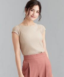 green label relaxing | [ 手洗い可能 ] D CO/RY リブ プルオーバー ニット(ニット/セーター)