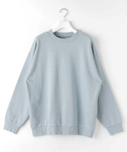 Me%(ミィパーセント)の「メッセージロゴBIGスウェット(Tシャツ/カットソー・レディース・サックスブルー/ホワイト/ブラック・FREE)」の10枚目の写真