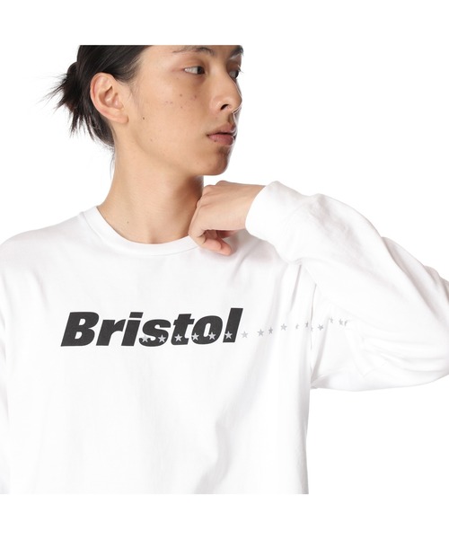 新品REFLECTIVE 45STARS TEE 白 F.C.Real Bristol（エフシーレアルブリストル）の「L/S