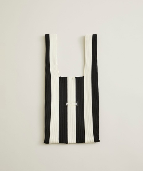 LASTFRAME(ラストフレーム)の「【LASTFRAME(ラストフレーム)】ストライプマーケットバッグ /L21208(ハンドバッグ・レディース・ブラック/グリーン/イエロー・FREE)」の12枚目の写真