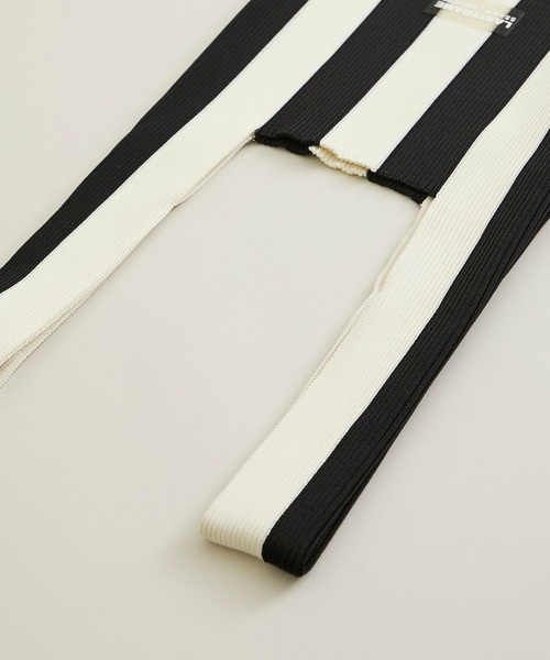 LASTFRAME(ラストフレーム)の「【LASTFRAME(ラストフレーム)】ストライプマーケットバッグ /L21208(ハンドバッグ・レディース・ブラック/グリーン/イエロー・FREE)」の19枚目の写真