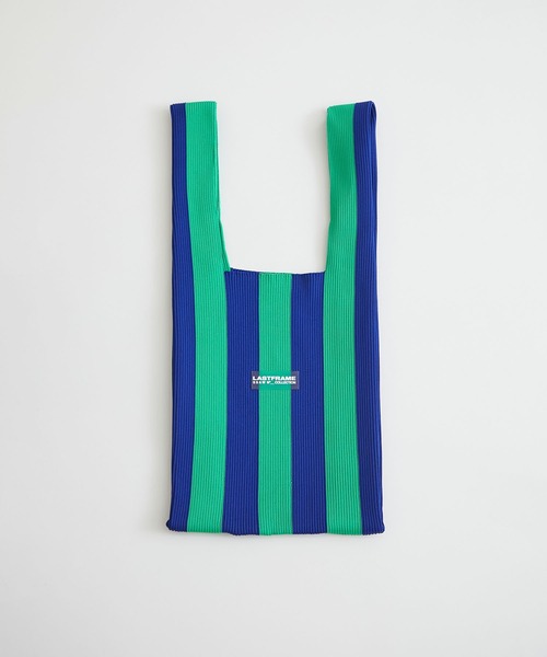 LASTFRAME(ラストフレーム)の「【LASTFRAME(ラストフレーム)】ストライプマーケットバッグ /L21208(ハンドバッグ・レディース・ブラック/グリーン/イエロー・FREE)」の8枚目の写真