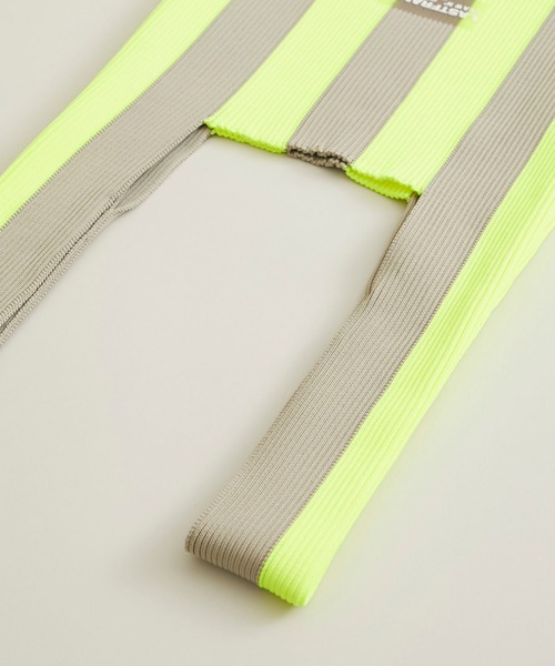 LASTFRAME(ラストフレーム)の「【LASTFRAME(ラストフレーム)】ストライプマーケットバッグ /L21208(ハンドバッグ・レディース・ブラック/グリーン/イエロー・FREE)」の6枚目の写真