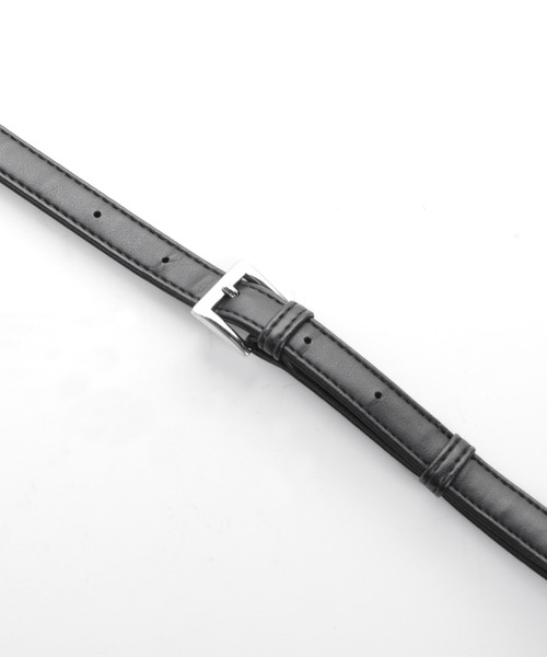 sankyo shokai（サンキョウショウカイ）の「パイソン×オーストリッチレザーショルダーバッグ（ショルダーバッグ・レディース・ダークブラウン/ピンク/ブラック/ボルドー/ダークグリーン/ナチュラル/イエロー/レッド・FREE）」の18枚目の写真