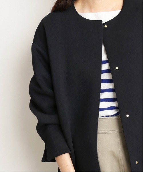 SLOBE IENA(スローブイエナ)の「ダンボールブルゾン【手洗い可能】◆(ブルゾン・レディース・ネイビー/ベージュ/カーキ・FREE)」の22枚目の写真