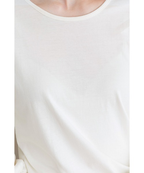 ElegChic（エレグシック）の「ワイドリブカットソー（Tシャツ/カットソー・レディース・ネイビー/グレー/オフホワイト・4L/M/L/XXL/XL）」の18枚目の写真
