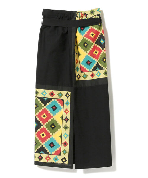 Ray BEAMS（レイビームス）の「TOWN CRAFT × Ray BEAMS / 別注 バンダナ スカート（スカート・レディース・ブラック/ネイビー・ONE SIZE）」の8枚目の写真