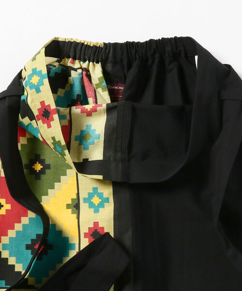 Ray BEAMS（レイビームス）の「TOWN CRAFT × Ray BEAMS / 別注 バンダナ スカート（スカート・レディース・ブラック/ネイビー・ONE SIZE）」の9枚目の写真