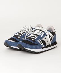 SAUCONY サッカニー JAZZ DST ジャズ　ディストーテッド S70528-12 NAVY/WHITE