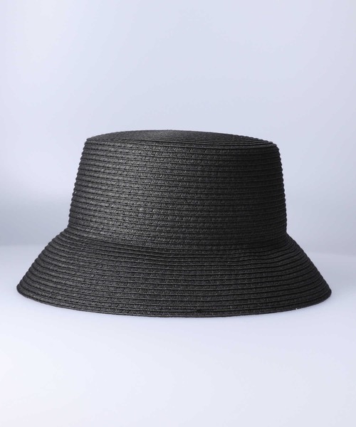 RAG MACHINE(ラグマシーン)の「【RAG MACHINE】ペーパーブレードバケット(ハット・レディース・ブラック/ベージュ・フリー)」の8枚目の写真