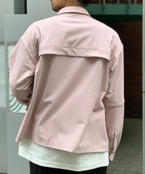 Toironier（トワロニエ）の「Toironier/トワロニエ/2WAY（シャツ/ブラウス・メンズ・ラベンダー/ベビーピンク・FREE）」の17枚目の写真