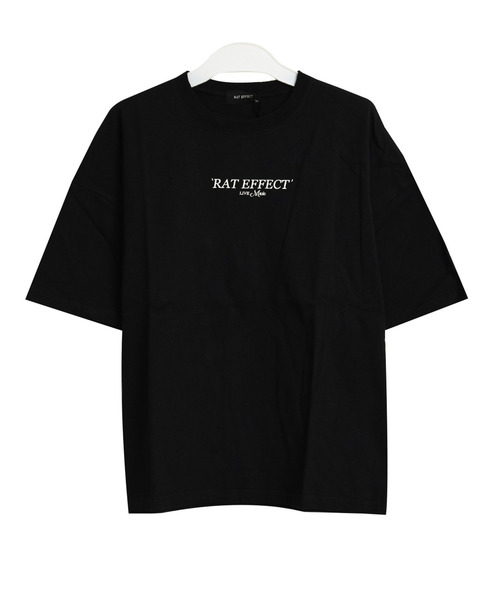 RAT EFFECT(ラットエフェクト)の「バックビッグロゴTシャツ(Tシャツ/カットソー・キッズ・チャコールグレー/ブラック/ベージュ/ライトグレー/パープル・140/120/150/130/160)」の11枚目の写真