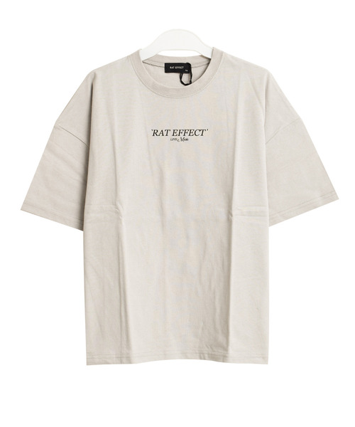 RAT EFFECT(ラットエフェクト)の「バックビッグロゴTシャツ(Tシャツ/カットソー・キッズ・チャコールグレー/ブラック/ベージュ/ライトグレー/パープル・140/120/150/130/160)」の17枚目の写真