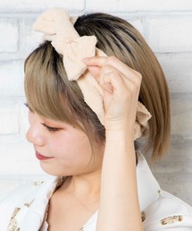 WEGO/ボリュームリボンヘアバン