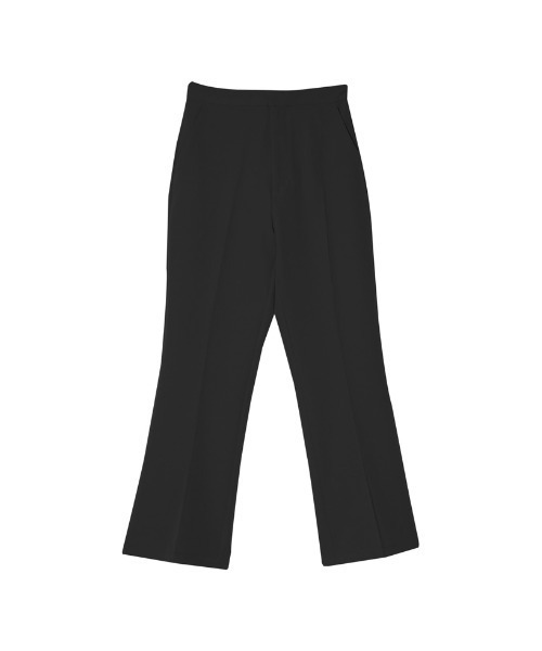 Re:EDIT（リエディ）の「リサイクルカットツイルセミフレアスラックスパンツ（スラックス・レディース・ブラック/アイボリー/オレンジ/ベージュ・SMALL/MEDIUM/LARGE/SHORT/TALL）」の8枚目の写真