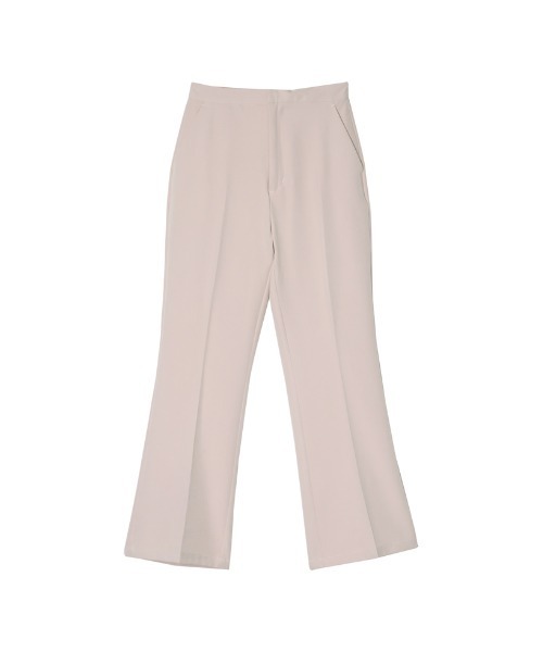 Re:EDIT（リエディ）の「リサイクルカットツイルセミフレアスラックスパンツ（スラックス・レディース・ブラック/アイボリー/オレンジ/ベージュ・SMALL/MEDIUM/LARGE/SHORT/TALL）」の10枚目の写真