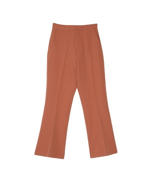 Re:EDIT（リエディ）の「リサイクルカットツイルセミフレアスラックスパンツ（スラックス・レディース・ブラック/アイボリー/オレンジ/ベージュ・SMALL/MEDIUM/LARGE/SHORT/TALL）」の22枚目の写真