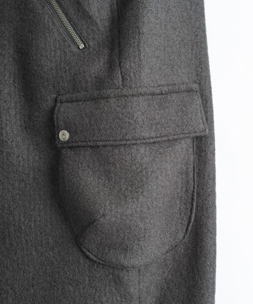 masterkey（マスターキー）の「masterkey マスターキー / DIRECTOR ウールサロペット オーバーオール / MK22A-P-16（サロペット/オーバーオール・メンズ・サンドベージュ/グレー/ブラック・1/2）」の13枚目の写真