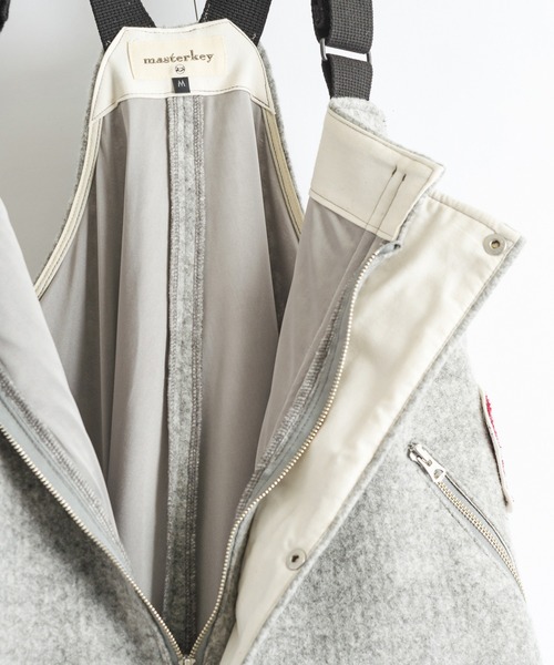 masterkey（マスターキー）の「masterkey マスターキー / DIRECTOR ウールサロペット オーバーオール / MK22A-P-16（サロペット/オーバーオール・メンズ・サンドベージュ/グレー/ブラック・1/2）」の20枚目の写真