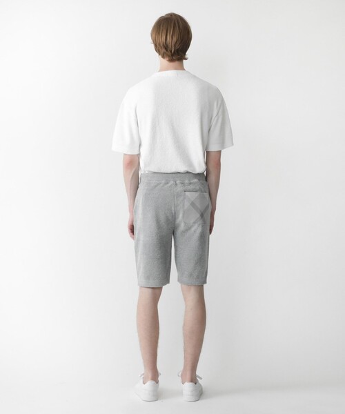 BLACK LABEL CRESTBRIDGE（ブラックレーベル・クレストブリッジ）の「【BLACK lab.】リラックスモールショーツ（ルームウェア/パジャマ・メンズ・ライトグレー/ネイビー/ピンク系その他・M/L）」の10枚目の写真