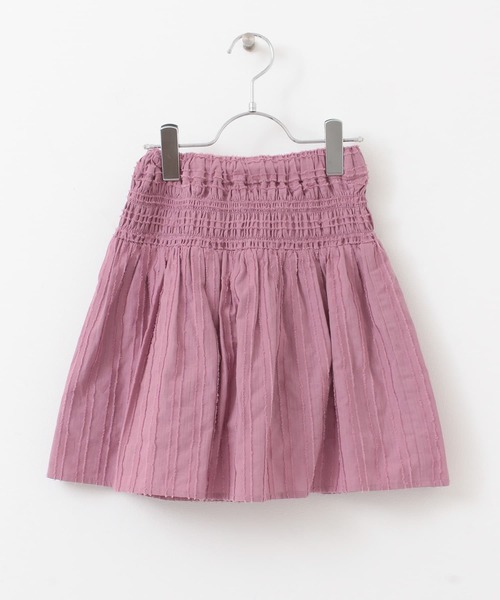 URBAN RESEARCH DOORS（アーバンリサーチドアーズ）の「ドビーシャーリングスカート(KIDS)（スカート・キッズ・パープル/キャメル・120/105/135）」の9枚目の写真