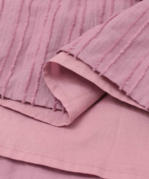 URBAN RESEARCH DOORS（アーバンリサーチドアーズ）の「ドビーシャーリングスカート(KIDS)（スカート・キッズ・パープル/キャメル・120/105/135）」の6枚目の写真