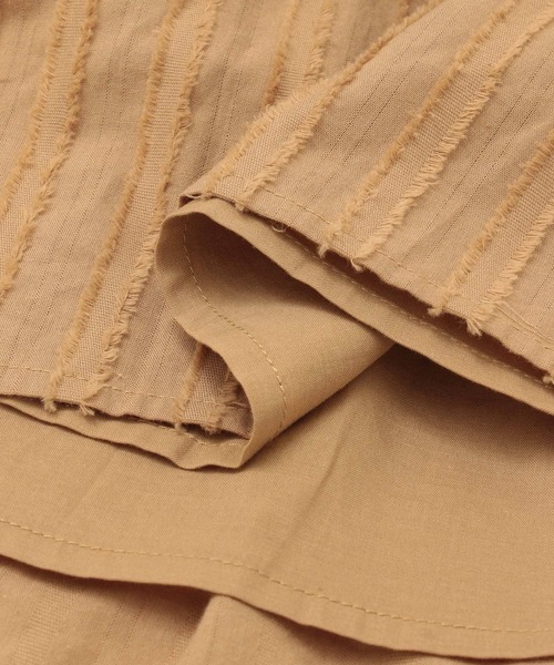 URBAN RESEARCH DOORS（アーバンリサーチドアーズ）の「ドビーシャーリングスカート(KIDS)（スカート・キッズ・パープル/キャメル・120/105/135）」の5枚目の写真