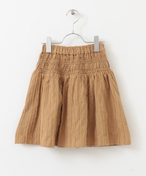 URBAN RESEARCH DOORS（アーバンリサーチドアーズ）の「ドビーシャーリングスカート(KIDS)（スカート・キッズ・パープル/キャメル・120/105/135）」の3枚目の写真