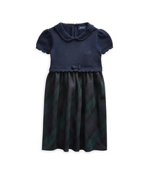 POLO RALPH LAUREN CHILDRENSWEAR（ポロ ラルフ ローレン チルドレンズウェア）の「プラッド コットンブレンド ドレス（ワンピース・キッズ）」
