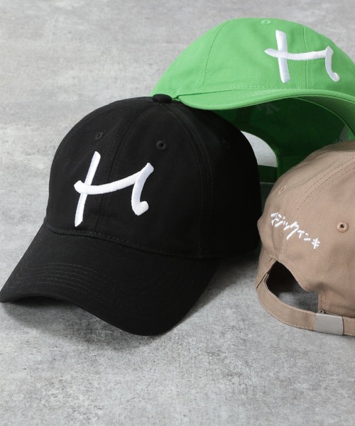 RAGEBLUE（レイジブルー）の「【マジックインキ】コラボLOW CAP/948916（キャップ・メンズ・ブラック/グリーン/ベージュ・FREE）」の2枚目の写真